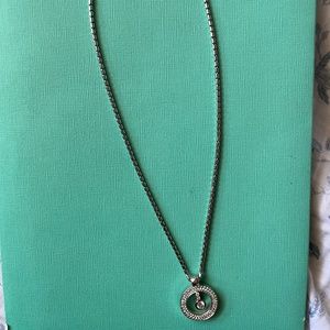 Roberto Coin 18K White Gold Cento Diamond Pendant Necklace